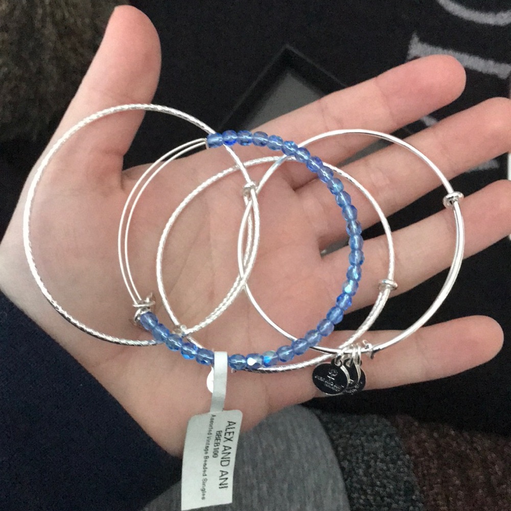 alex and ani vintage beaded set